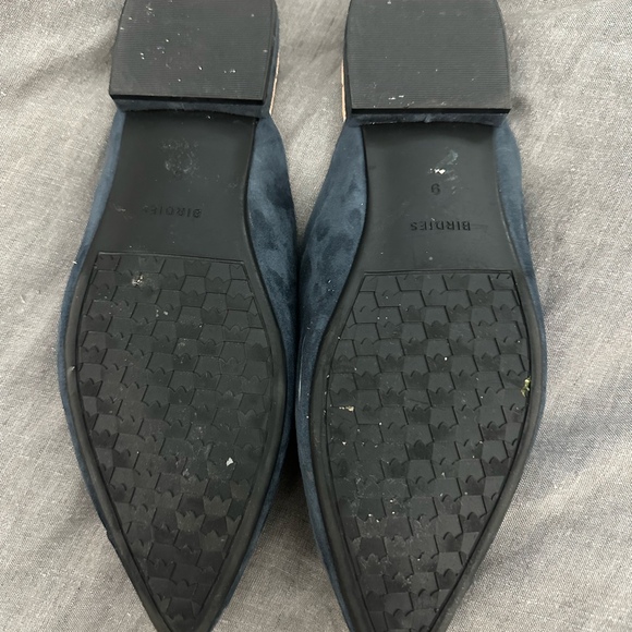 Birdies Swan Mule Navy Suede - Picture 2 of 3